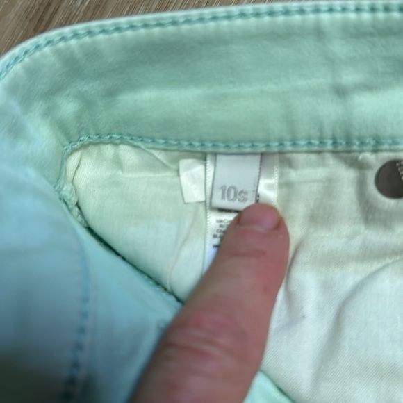 Mint green skinny pant - Picture 7 of 7